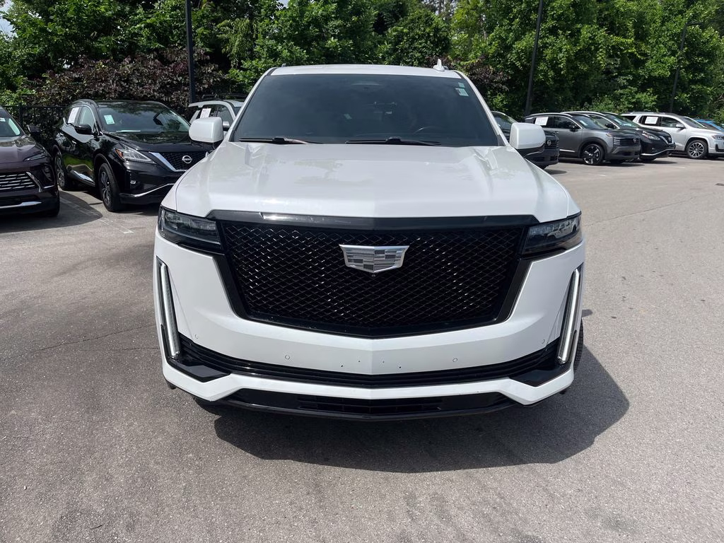 2021 Crystal White Tricoat Cadillac Escalade ESV Sport 4X4 SUV