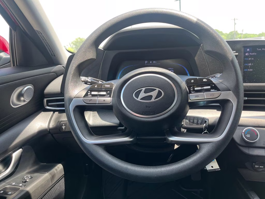 2024 Ultimate Red Hyundai Elantra SE FWD Sedan