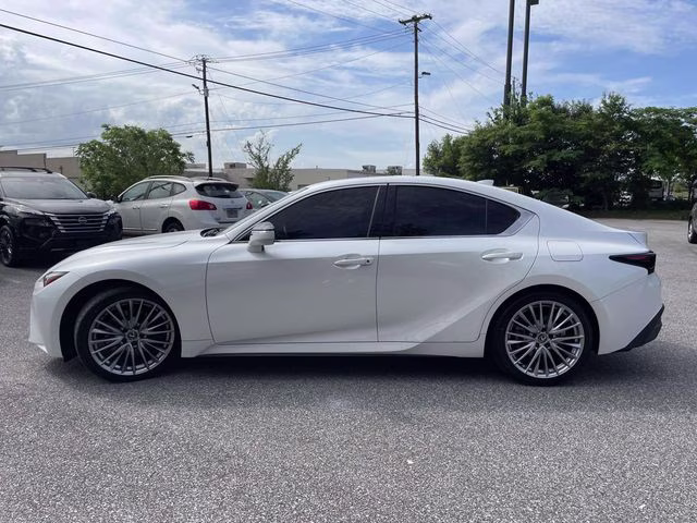 2024 White Pearl Lexus IS 300 RWD Sedan