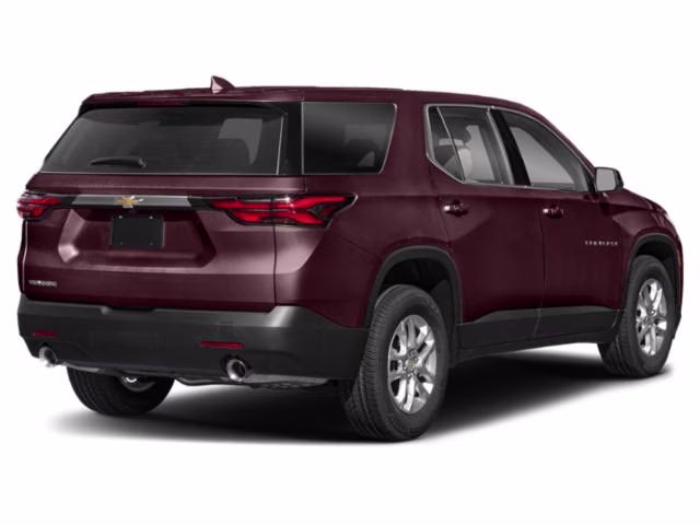 2022 Black Cherry Metallic Chevrolet Traverse LT FWD SUV