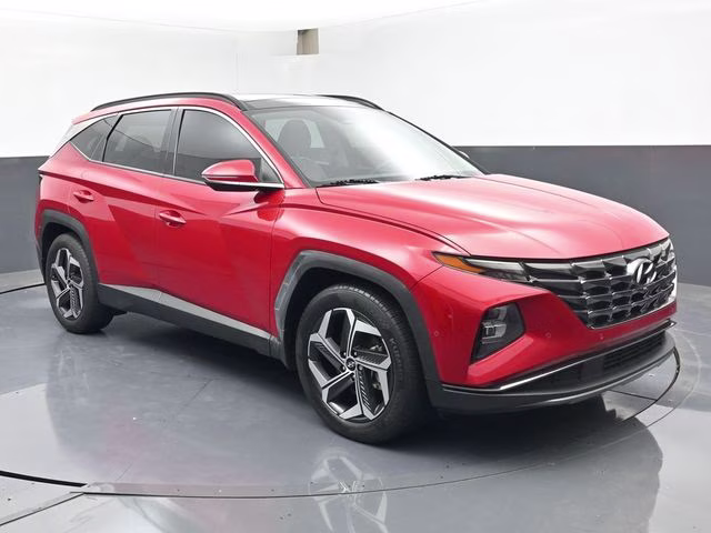 2023 Calypso Red Hyundai Tucson Limited FWD SUV