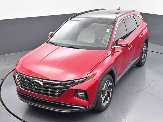 2023 Calypso Red Hyundai Tucson Limited FWD SUV