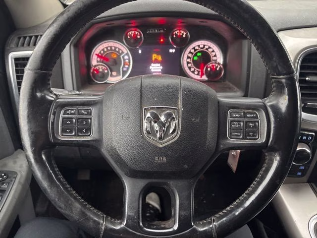 2019 Bright White Clearcoat Ram 1500 Big Horn 4X4 Truck