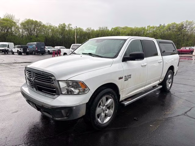 2019 Bright White Clearcoat Ram 1500 Big Horn 4X4 Truck