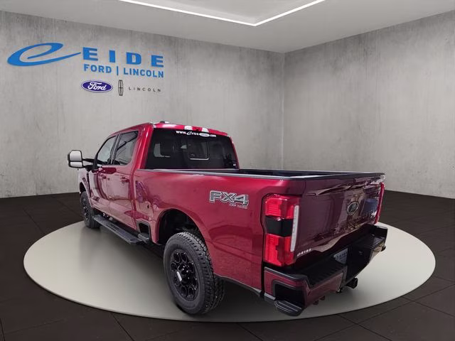 2026 Ruby Red Metallic Tinted Clearcoat Ford Super Duty F-350 SRW Lariat Black Appearance 4X4 Truck