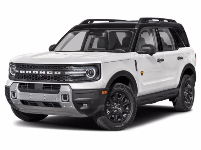 2026 Oxford White Ford Bronco Sport Badlands 4X4 SUV