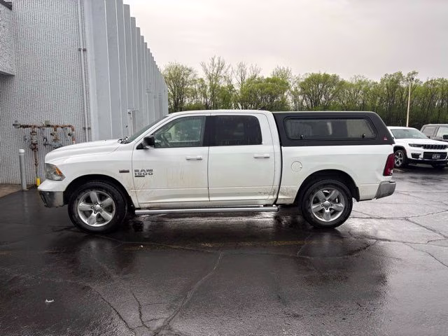 2019 Bright White Clearcoat Ram 1500 Big Horn 4X4 Truck