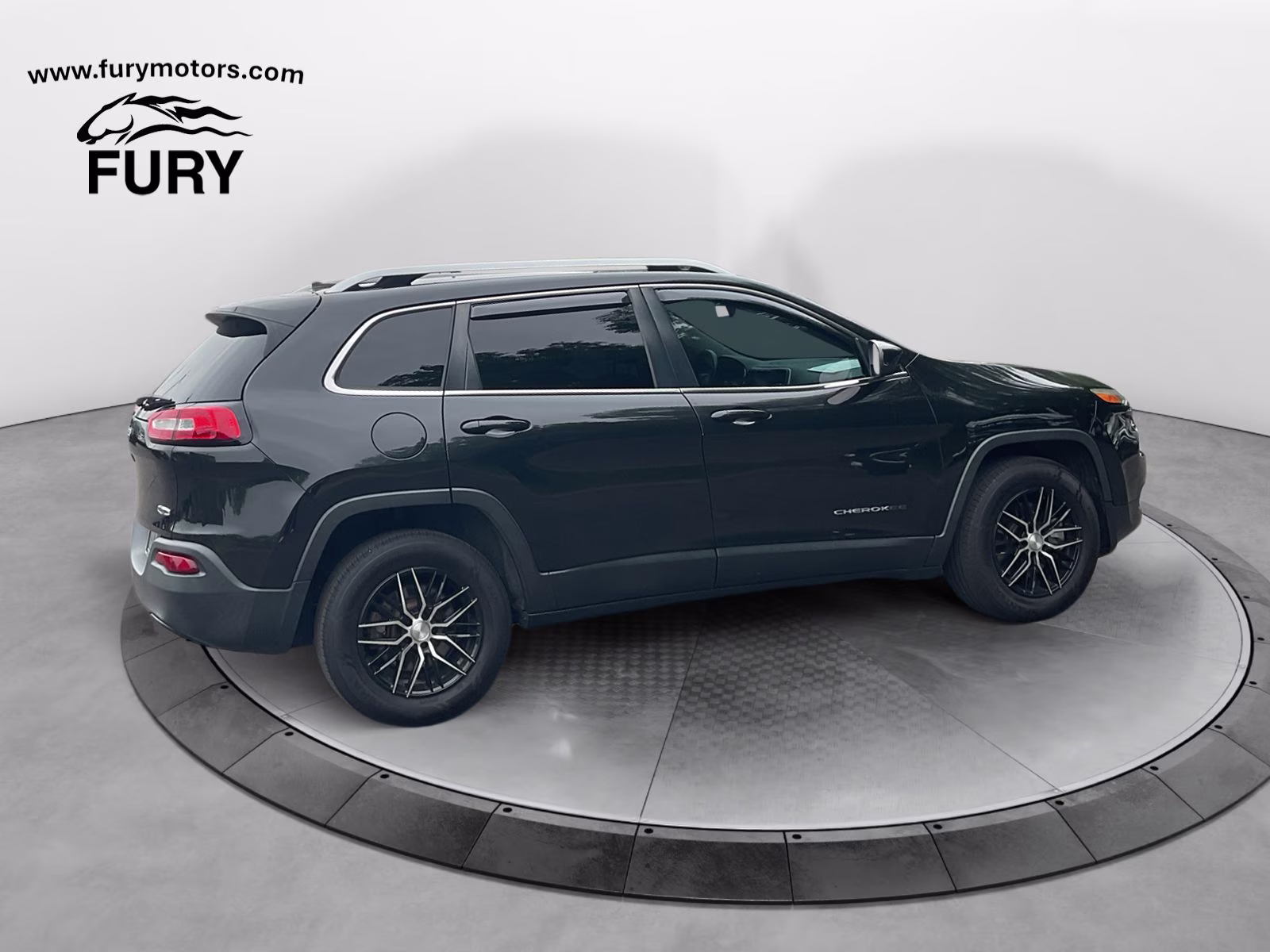 2015 Brilliant Black Crystal Pearlcoat Jeep Cherokee Latitude 4X4 SUV