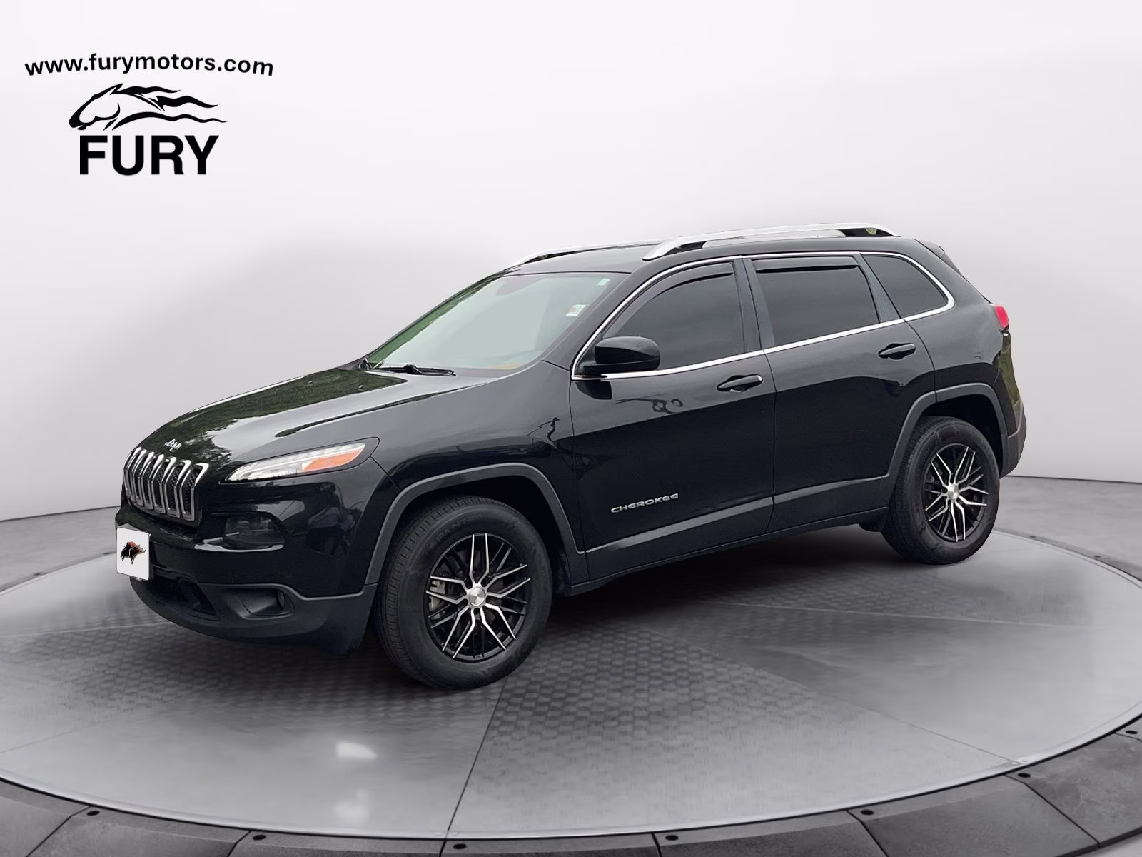 2015 Brilliant Black Crystal Pearlcoat Jeep Cherokee Latitude 4X4 SUV
