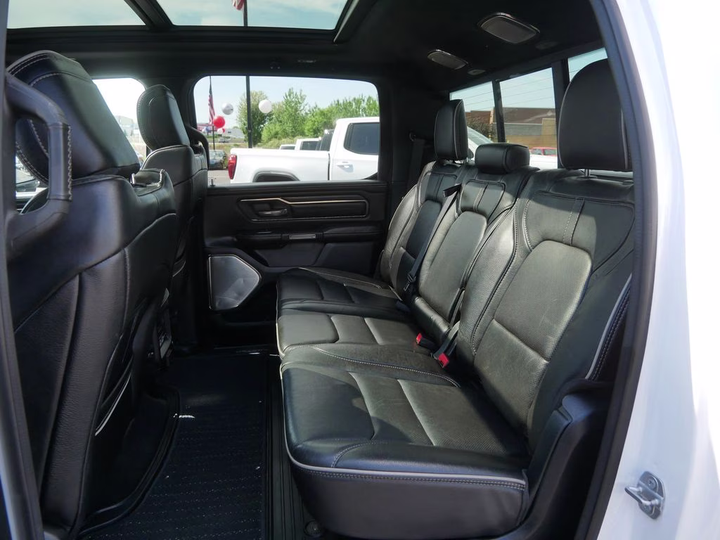 2020 Ivory White Tri-Coat Pearlcoat Ram 1500 Limited 4X4 Truck