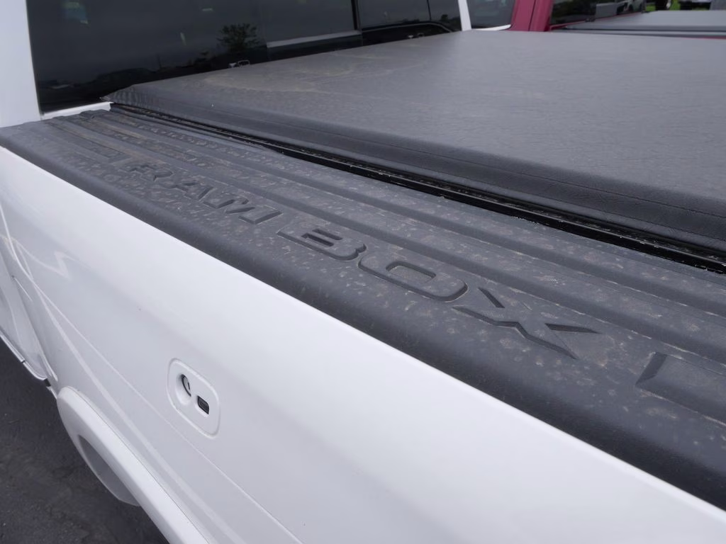 2020 Ivory White Tri-Coat Pearlcoat Ram 1500 Limited 4X4 Truck