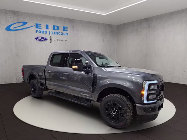 2026 Carbonized Gray Metallic Ford Super Duty F-350 SRW Lariat Black Appearance 4X4 Truck