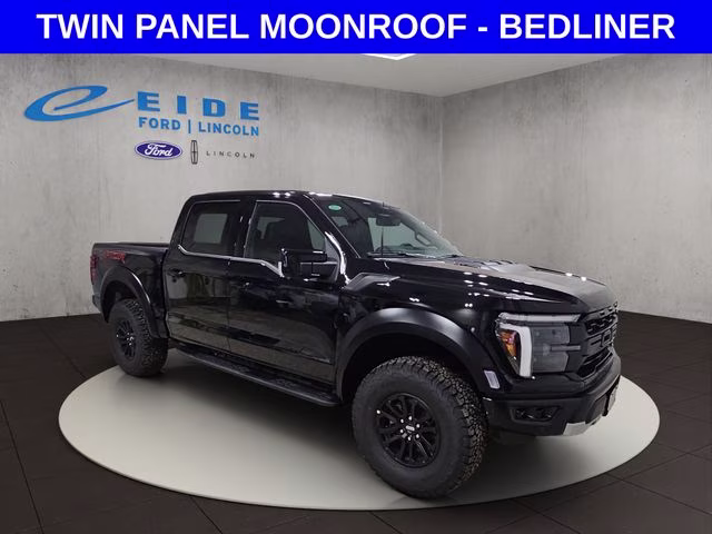 2026 Agate Black Metallic Ford F-150 Raptor 4X4 Truck