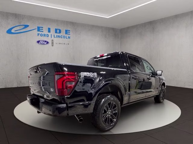 2026 Black Metallic Ford F-150 Platinum 4X4 Truck