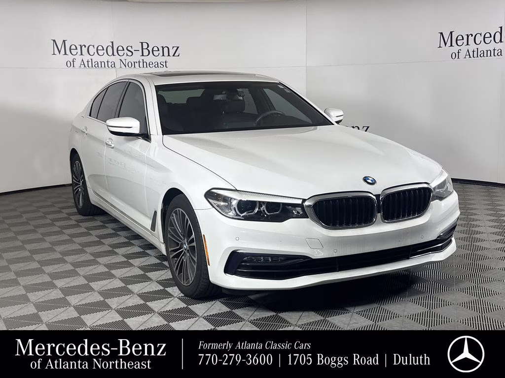 2017 Alpine White BMW 5 Series 530i RWD Sedan