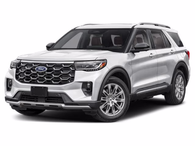 2026 SPACE WHITE Ford Explorer Platinum 4X4 SUV