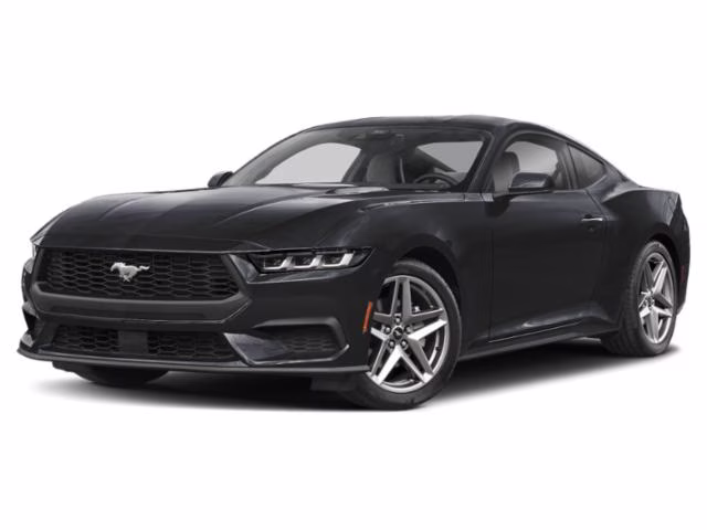 2026 SHADOW BLACK Ford Mustang EcoBoost Premium RWD Coupe
