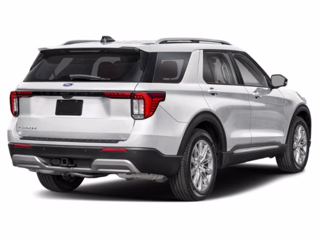 2026 SPACE WHITE Ford Explorer Platinum 4X4 SUV