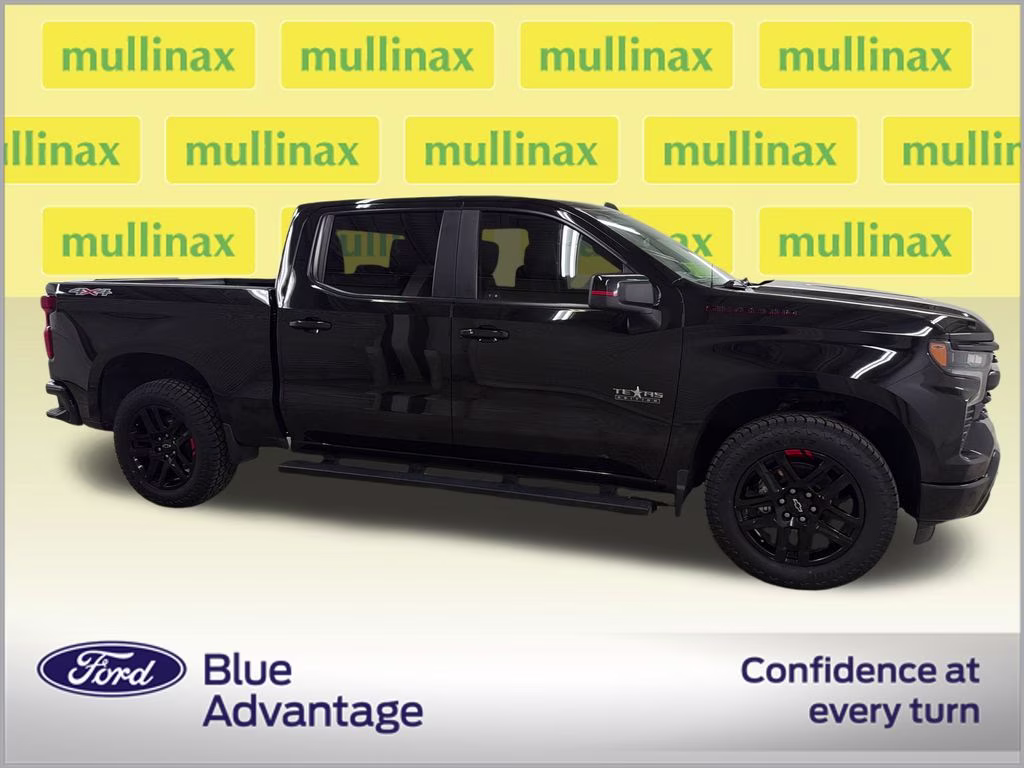 2023 Black Chevrolet Silverado 1500 RST 4X4 Truck