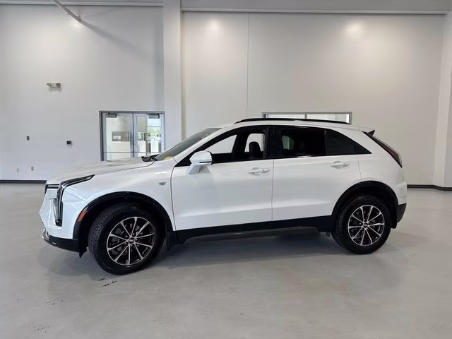 2024 Crystal White Tricoat Cadillac XT4 Sport AWD SUV
