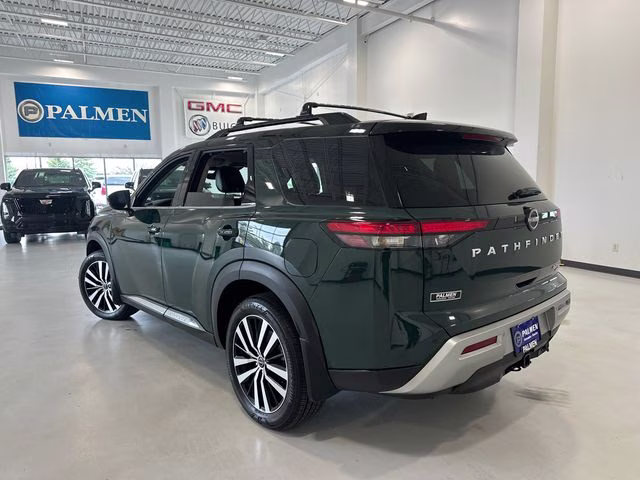2024 Obsidian Green Pearl/Super Black Nissan Pathfinder Platinum 4X4 SUV