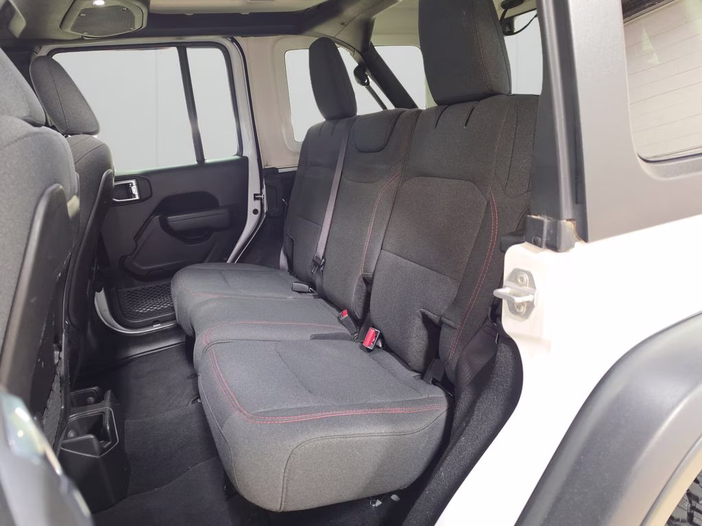 2025 Bright White Clearcoat Jeep Wrangler Rubicon 4X4 SUV