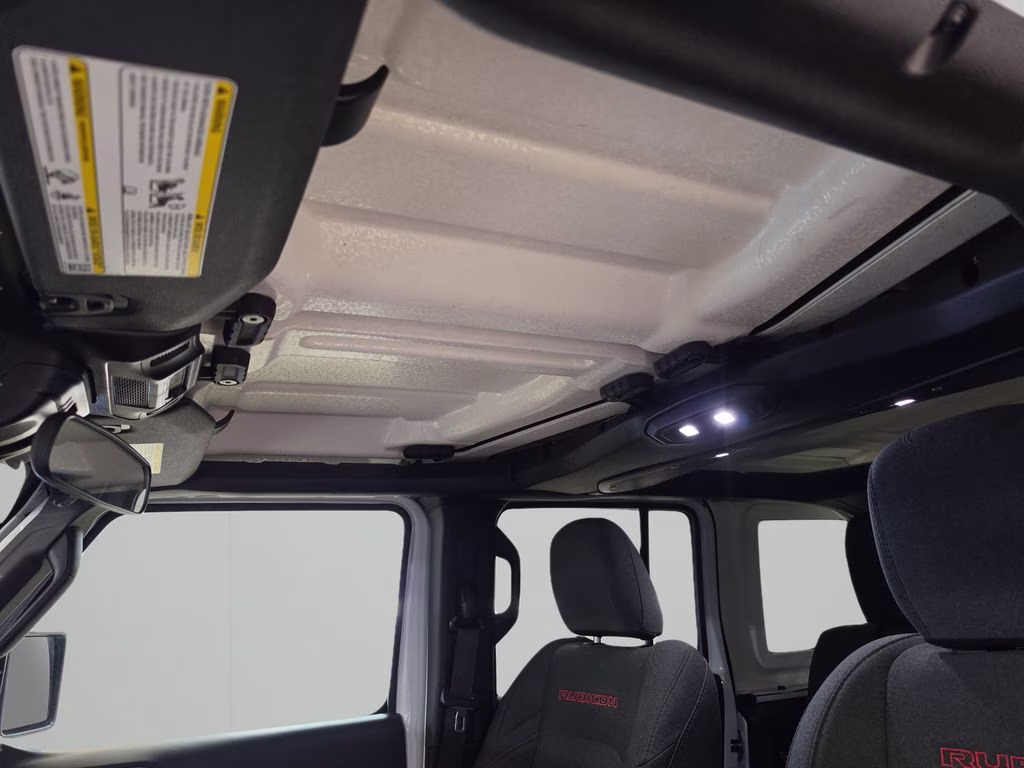 2025 Bright White Clearcoat Jeep Wrangler Rubicon 4X4 SUV