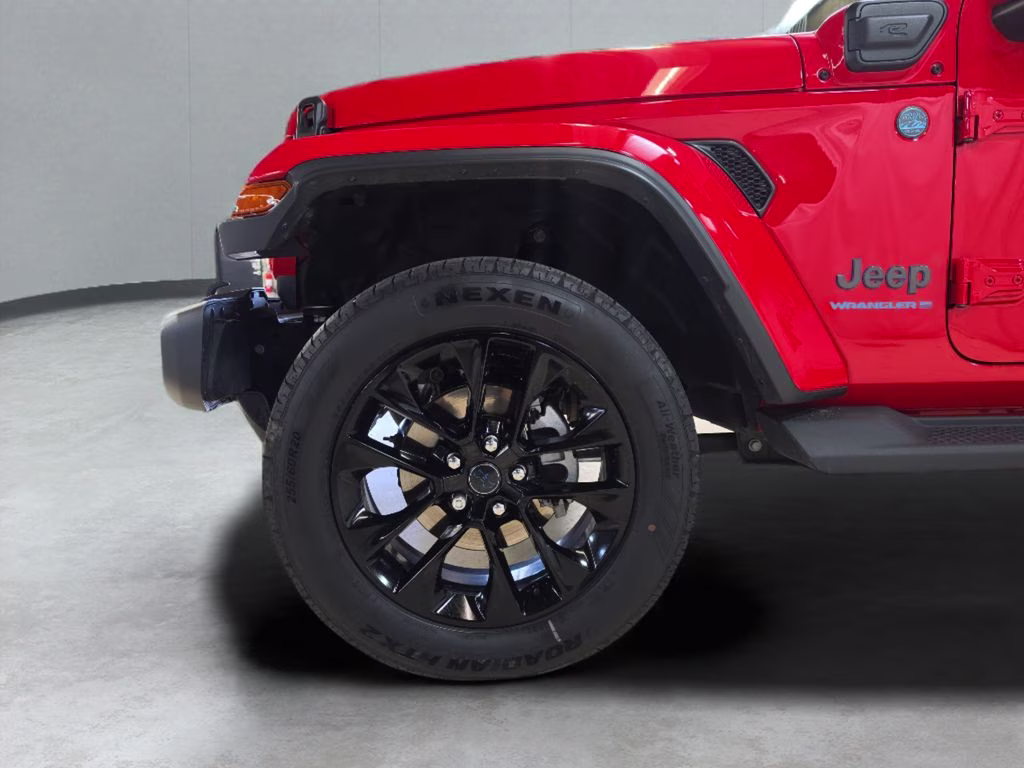 2025 Firecracker Red Clearcoat Jeep Wrangler 4xe Sahara 4X4 SUV