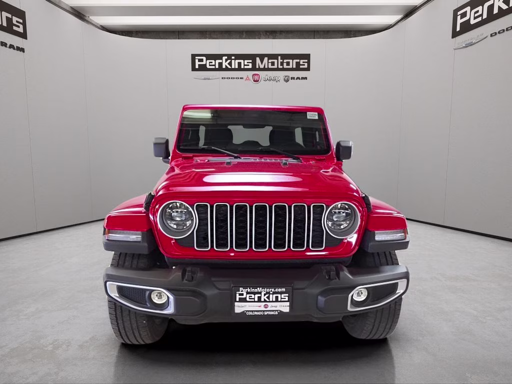 2025 Firecracker Red Clearcoat Jeep Wrangler 4xe Sahara 4X4 SUV
