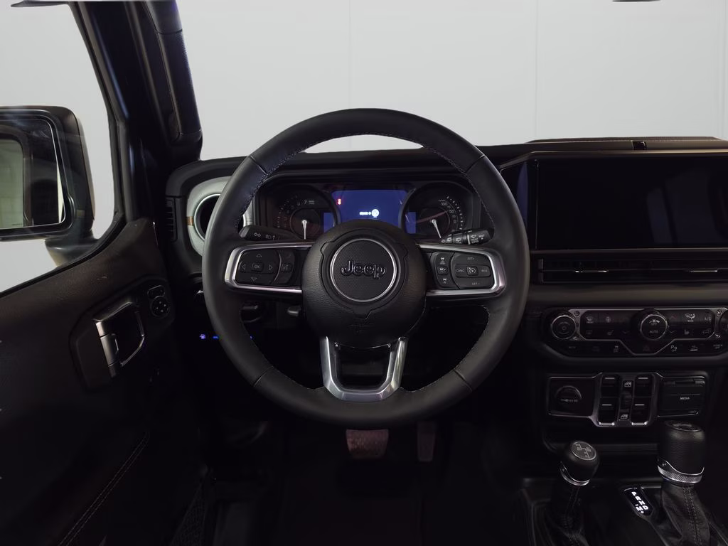 2025 Black Clearcoat Jeep Wrangler 4xe Sahara 4X4 SUV