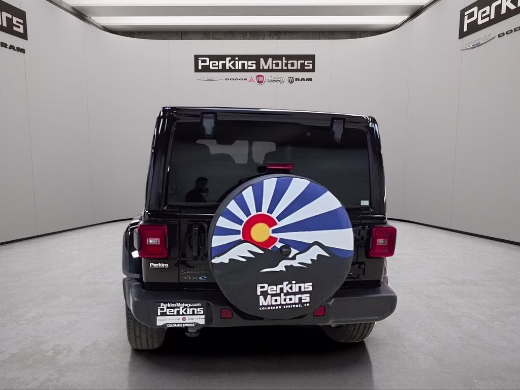 2025 Black Clearcoat Jeep Wrangler 4xe Sahara 4X4 SUV