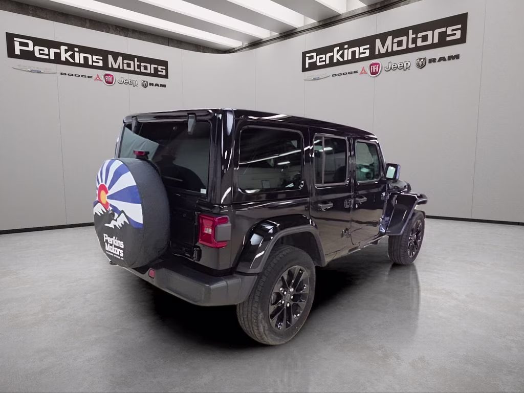 2025 Black Clearcoat Jeep Wrangler 4xe Sahara 4X4 SUV