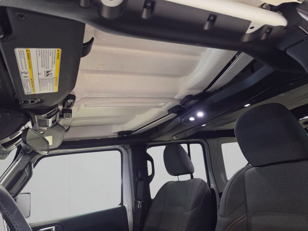 2025 Bright White Clearcoat Jeep Wrangler 4xe Sahara 4X4 SUV