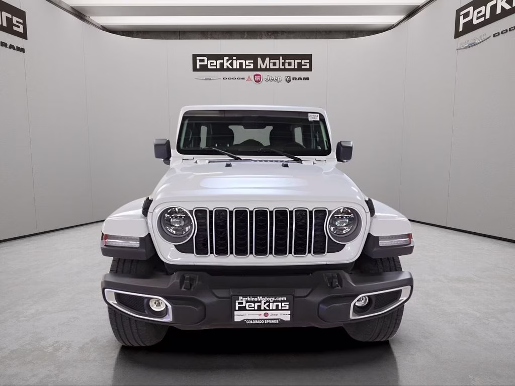 2025 Bright White Clearcoat Jeep Wrangler 4xe Sahara 4X4 SUV