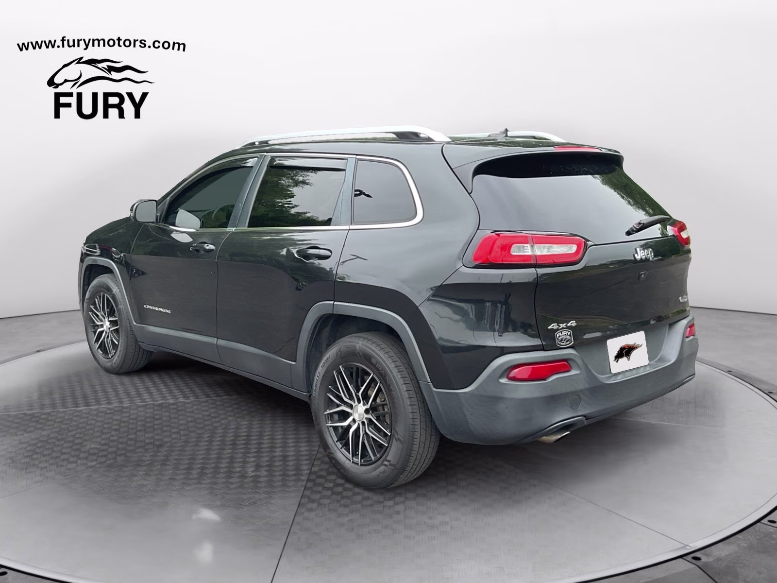 2015 Brilliant Black Crystal Pearlcoat Jeep Cherokee Latitude 4X4 SUV