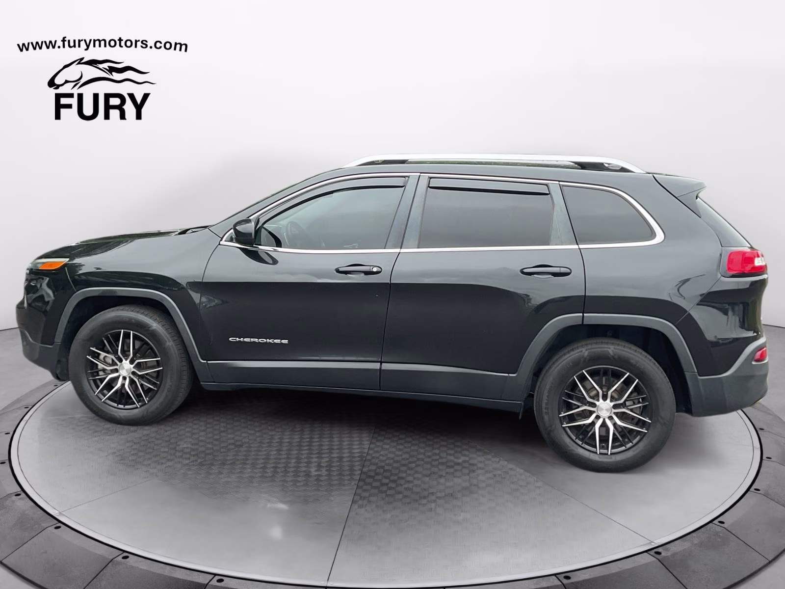 2015 Brilliant Black Crystal Pearlcoat Jeep Cherokee Latitude 4X4 SUV