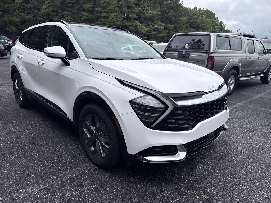 2024 Glacial White Pearl Kia Sportage SX FWD SUV
