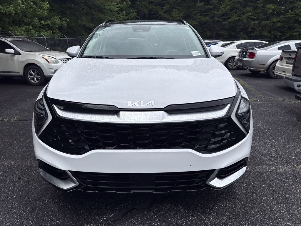 2024 Glacial White Pearl Kia Sportage SX FWD SUV