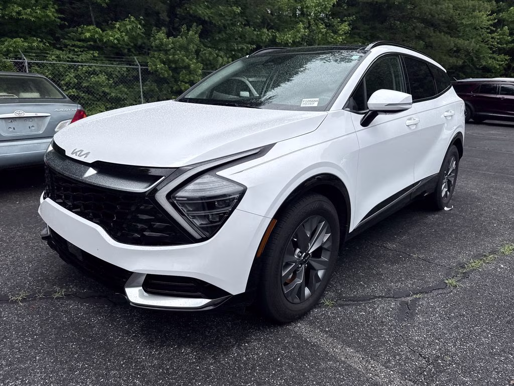 2024 Glacial White Pearl Kia Sportage SX FWD SUV