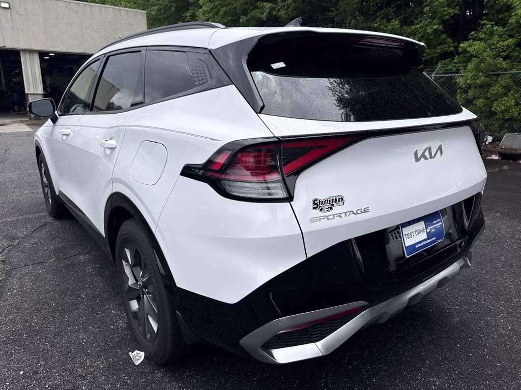 2024 Glacial White Pearl Kia Sportage SX FWD SUV