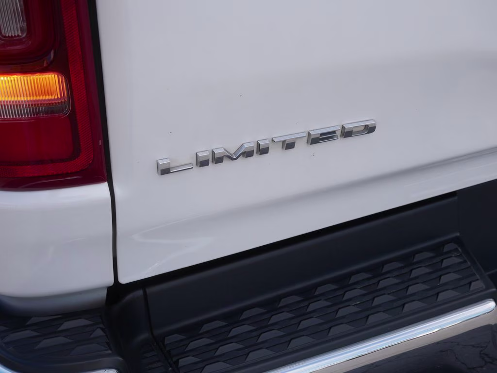 2020 Ivory White Tri-Coat Pearlcoat Ram 1500 Limited 4X4 Truck