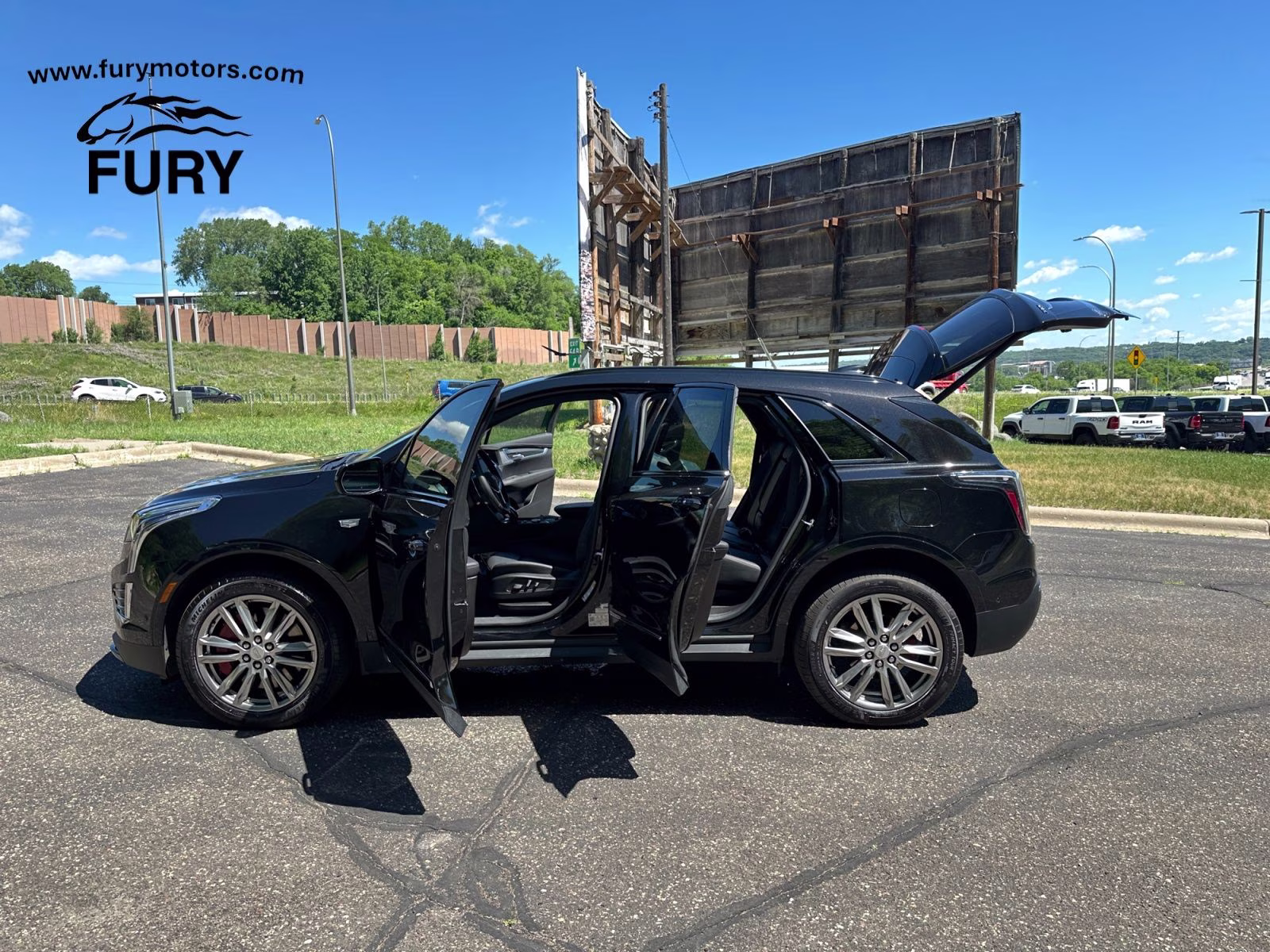 2025 Midnight Sky Metallic Cadillac XT5 Sport AWD SUV