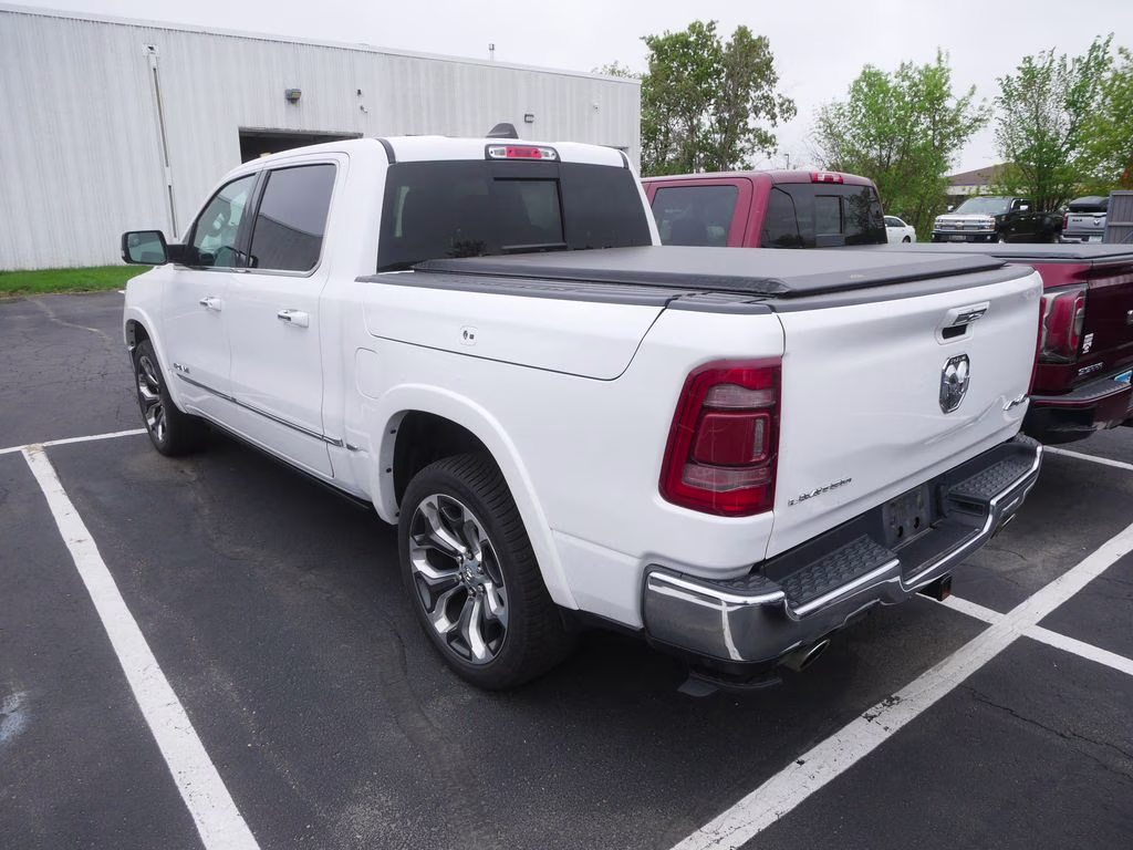2020 Ivory White Tri-Coat Pearlcoat Ram 1500 Limited 4X4 Truck