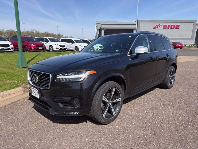 2016 Black Volvo XC90 T6 R-Design AWD SUV
