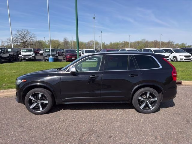 2016 Black Volvo XC90 T6 R-Design AWD SUV