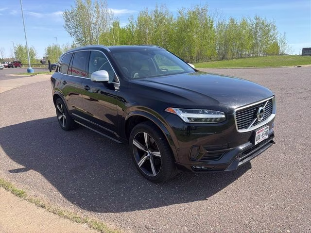 2016 Black Volvo XC90 T6 R-Design AWD SUV
