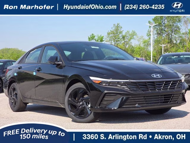 2026 Abyss Black Hyundai Elantra SEL Sport FWD Sedan