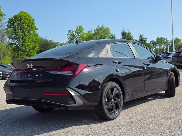 2026 Abyss Black Hyundai Elantra SEL Sport FWD Sedan