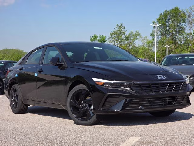 2026 Abyss Black Hyundai Elantra SEL Sport FWD Sedan
