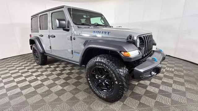 2023 Sting-Gray Clearcoat Jeep Wrangler Base 4xe 4X4 SUV
